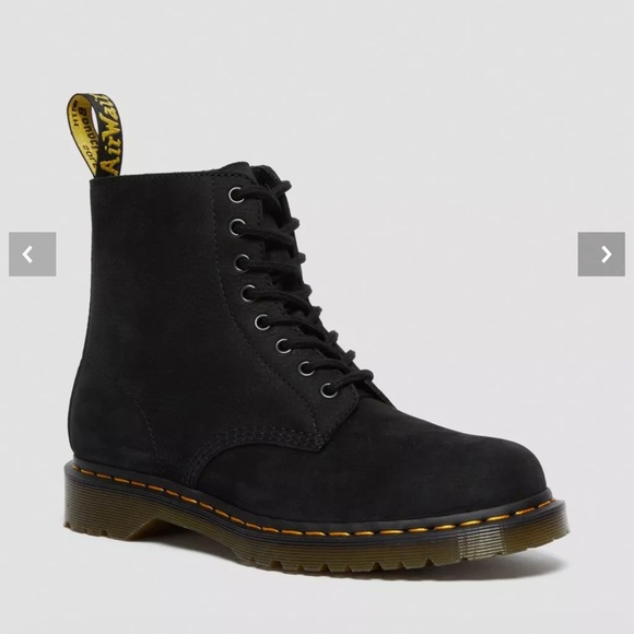 Dr. Martens 1460 PASCAL NUBUCK LEATHER LACE UP BOOTS Black 43 EU/11 US L/10 US M - Picture 12 of 12